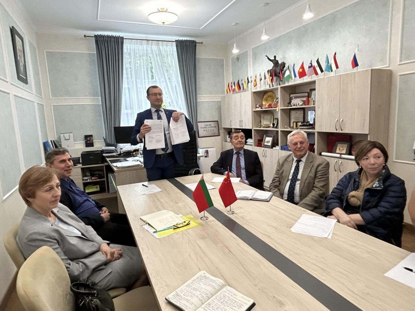 Встреча с представителями Шаньдунского морского профессионального института: перспективы взаимодействия